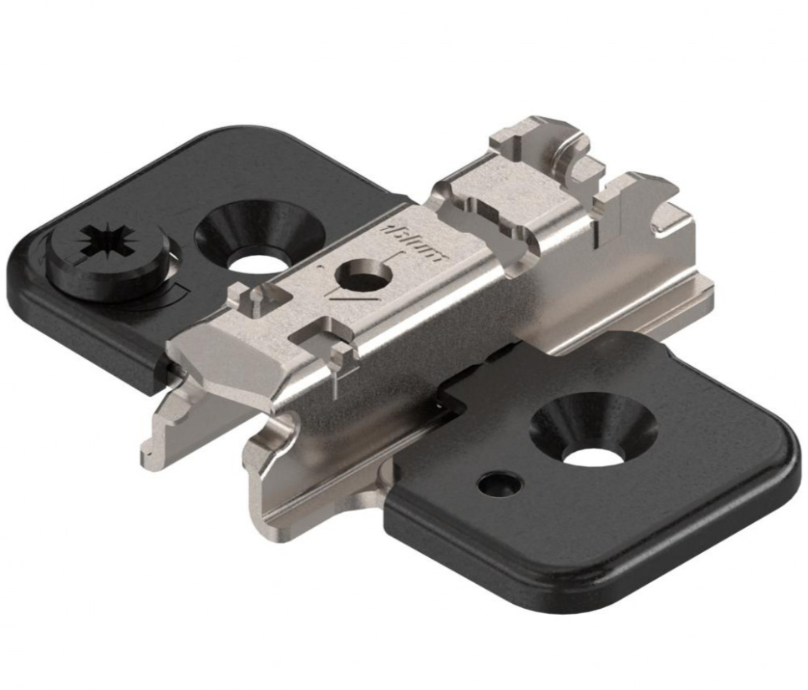 ONYX CLIP ответная планка, крест., 3 мм, сталь, на саморезы, с эксцентриком